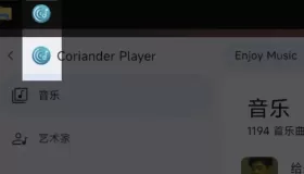 Coriander Player_1.5.1更换软件图标