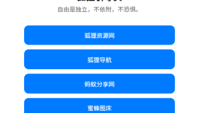 分享一款简约漂亮的个人引导页