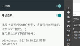 两种开机自动启动无线调试的方法