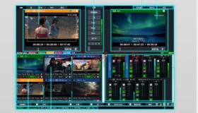 vMix25LED大屏播放软件导播切换直播推流无缝输出