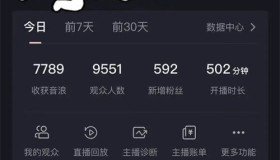 抖音快手撸音浪教程，小白亦可一天200+