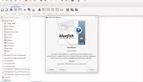 网页编辑工具 Bluefish v2.4.0