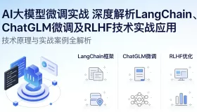 AI大模型微调实战 深度解析LangChain、ChatGLM微调及RLHF技术实战应用