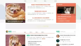 discuz迪恩宠物社区模板 宠物论坛网站源码