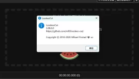 无损音视频剪切工具 LosslessCut v3.68.0