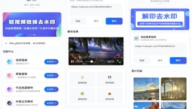 解印去水印 支持全网短视频+图集