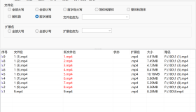 zRenamer v1.0 绿色版 | 批量改名工具中文版