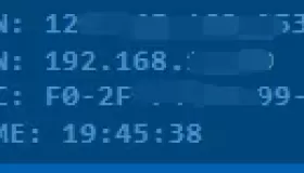 POWERSHELL脚本生成的桌面显示外网IP小工具