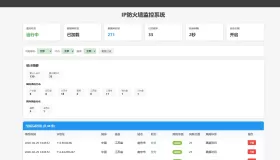 IP防火墙IPFirewall，支持WEB防火墙监控
