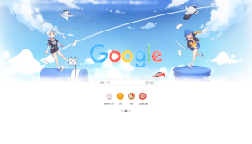 一款精美的浏览器主页HTML单页源码