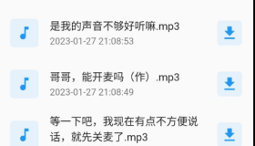 QQ语音替换1.0v支持自定义语音，拥有超多变音选择
