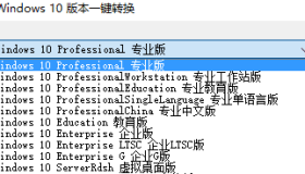 Win10版本一键转换