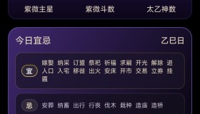 紫微排盘v1.1解锁版 紫微斗数 太乙神数 起名测名 手相面相
