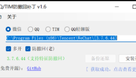 微信/QQ/TIM防撤回补丁