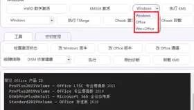享一款免费激活Windows和office的软件（MASGUI），亦可更新Windows和Office版本