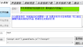 抖音快手直播录屏+无水印下载视频V3.3