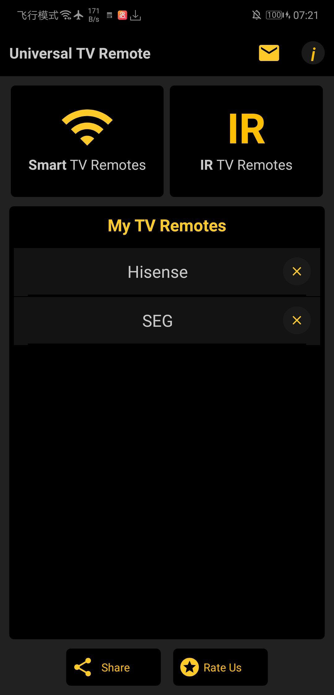 通用遥控器 (8.7mb)Universal TV Remote Control v2.1.6