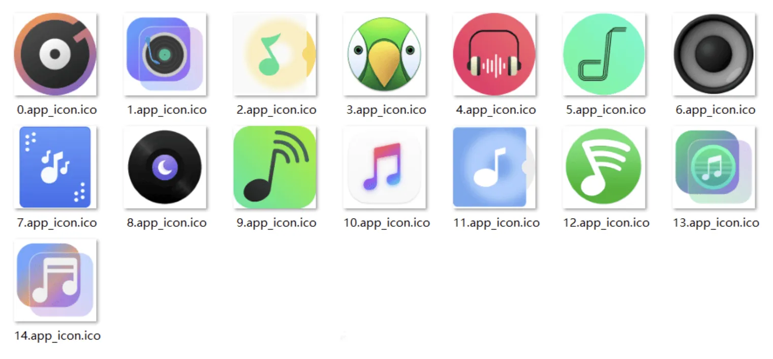 Coriander Player_1.5.1 更换软件图标
