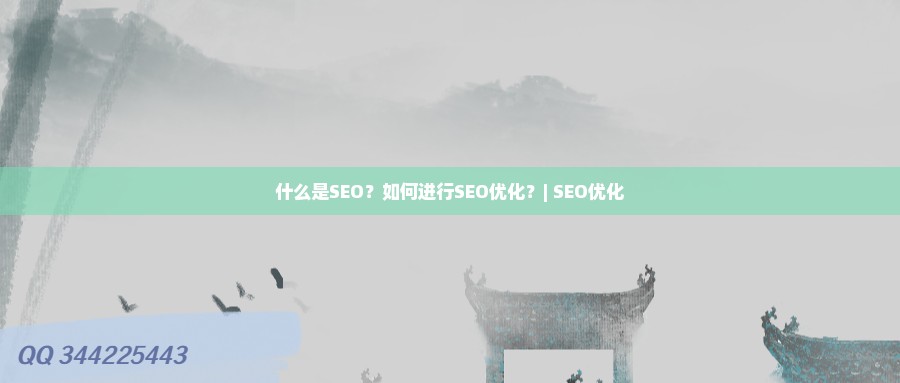 什么是 SEO？如何进行 SEO 优化？