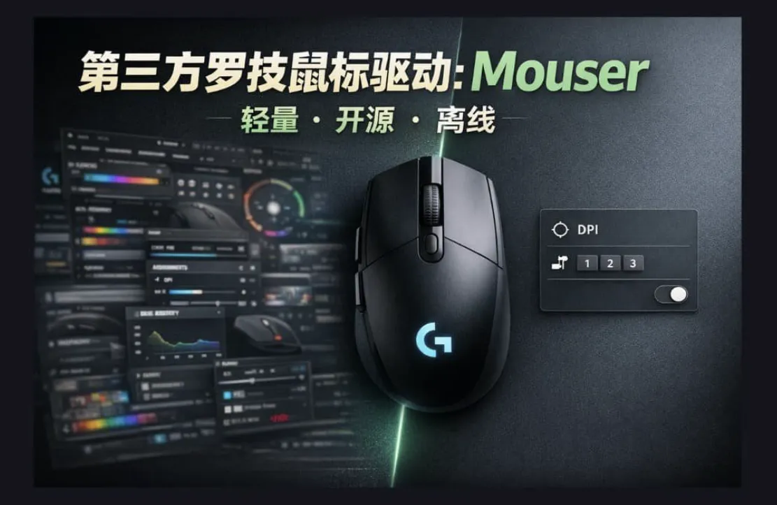 Mouser v3.5.3 第三方罗技鼠标驱动