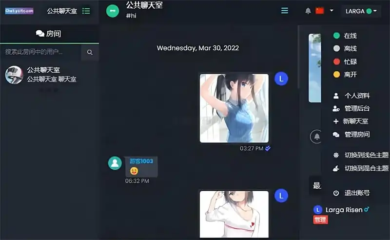 公共聊天室系统源码 ChatNet V1.1-V1.9 完整汉化 公共聊天室系统源码 ChatNet V1.1-V1.9 完整汉化