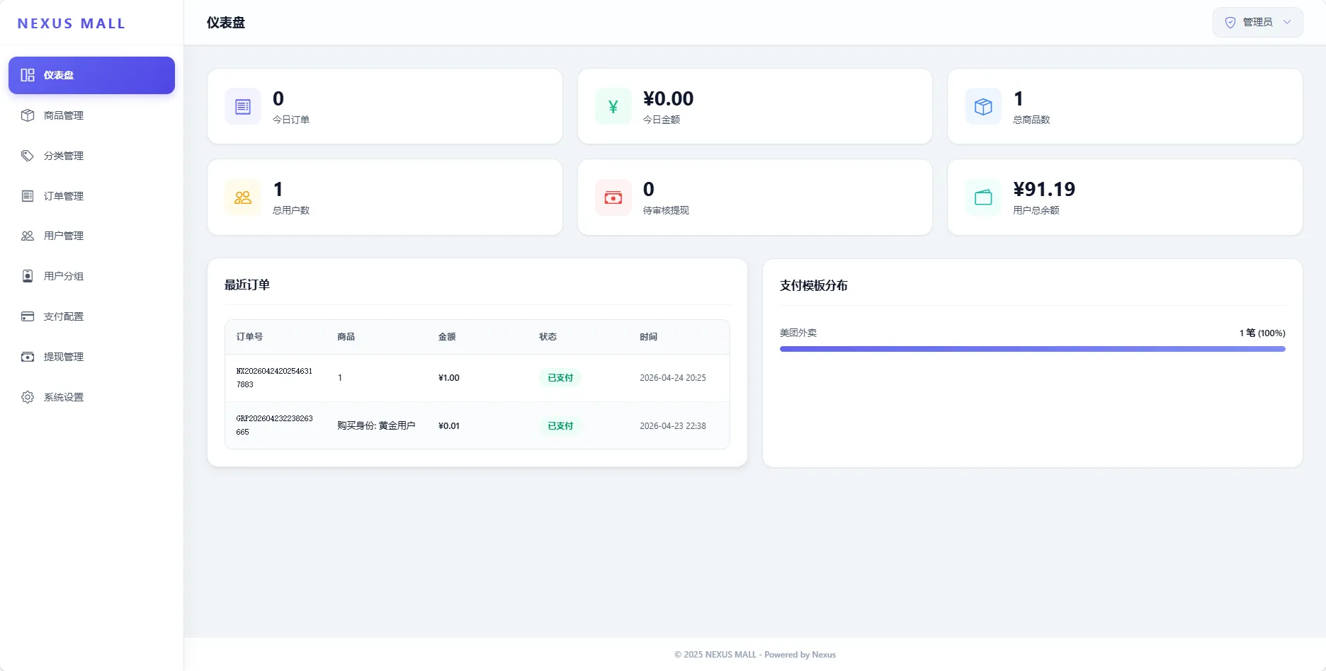 全新多平台电商代付商城 - 网恋神器