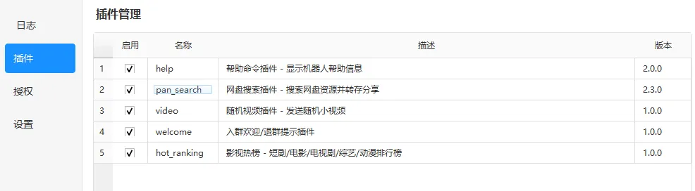 QQ 机器人 支持三盘（夸克百度 UC）2.1 版本