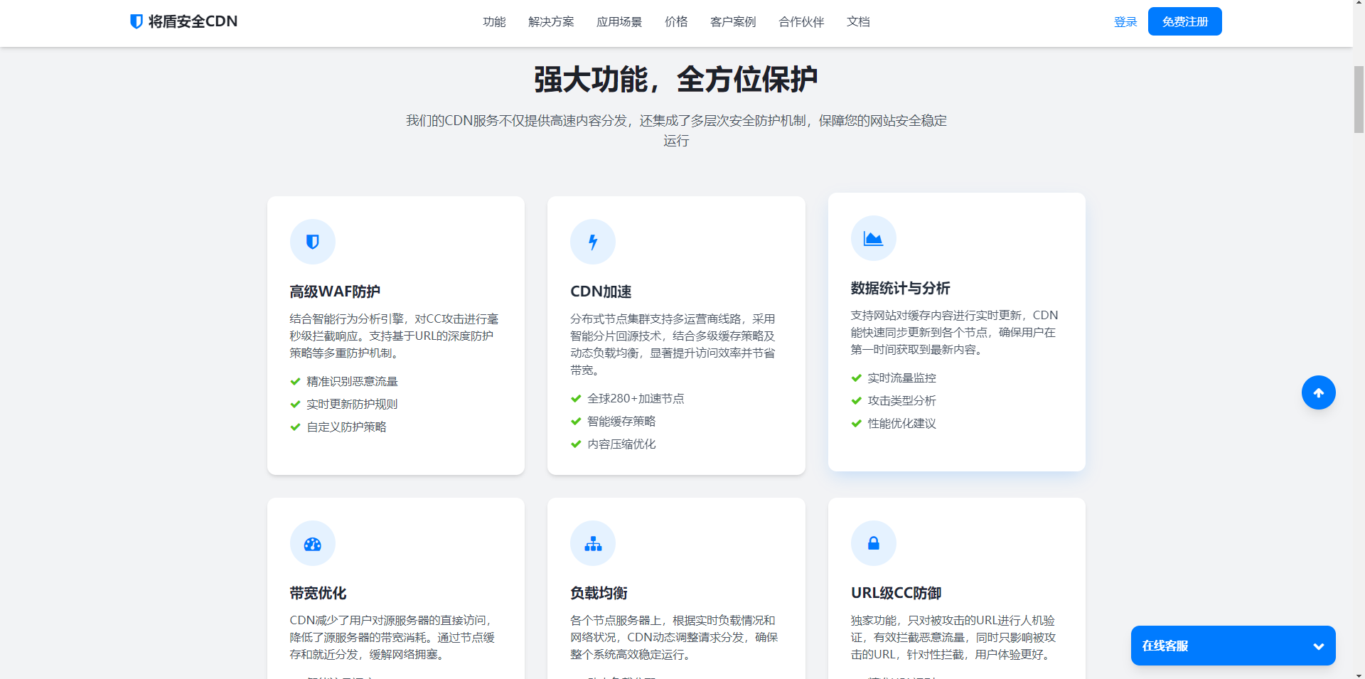 CDN 销售单页 php 源码 给朋友定制的 企业科技风格 免费分享给大家对接的 LECDN 你们自己
