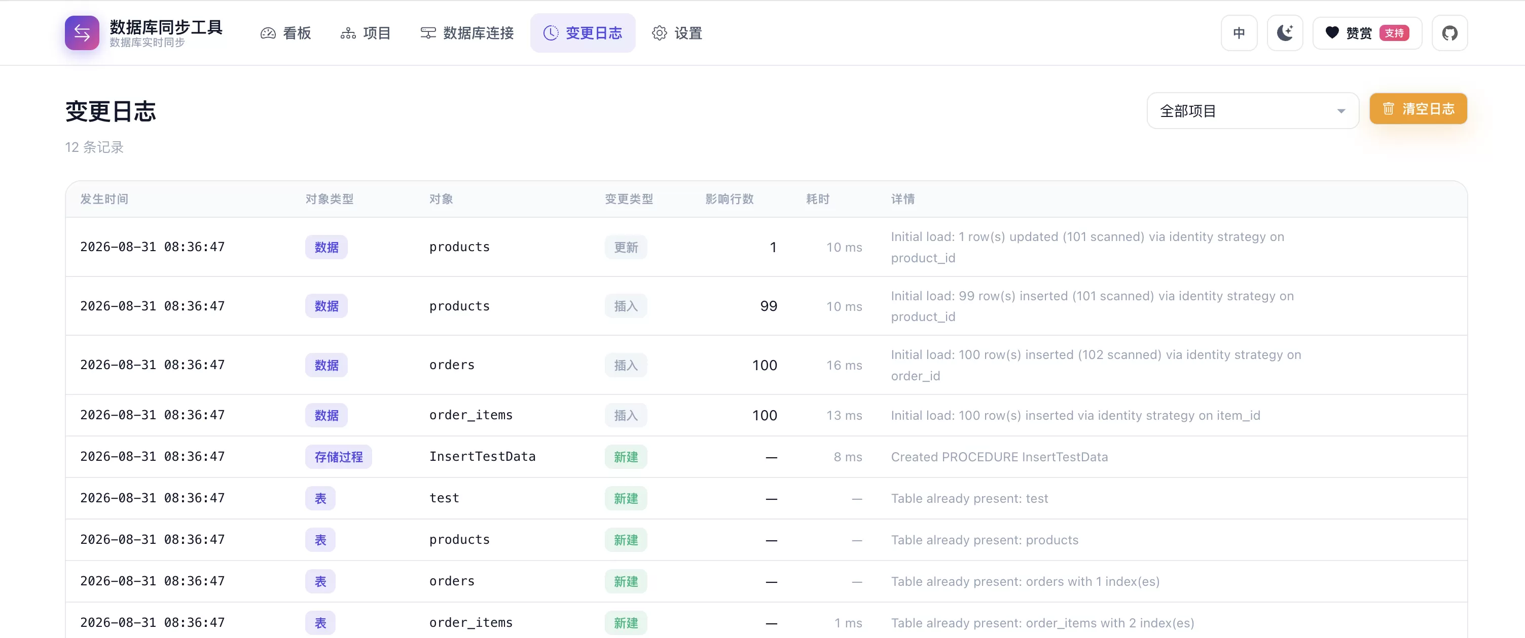 SyncTool · 数据库实时同步工具