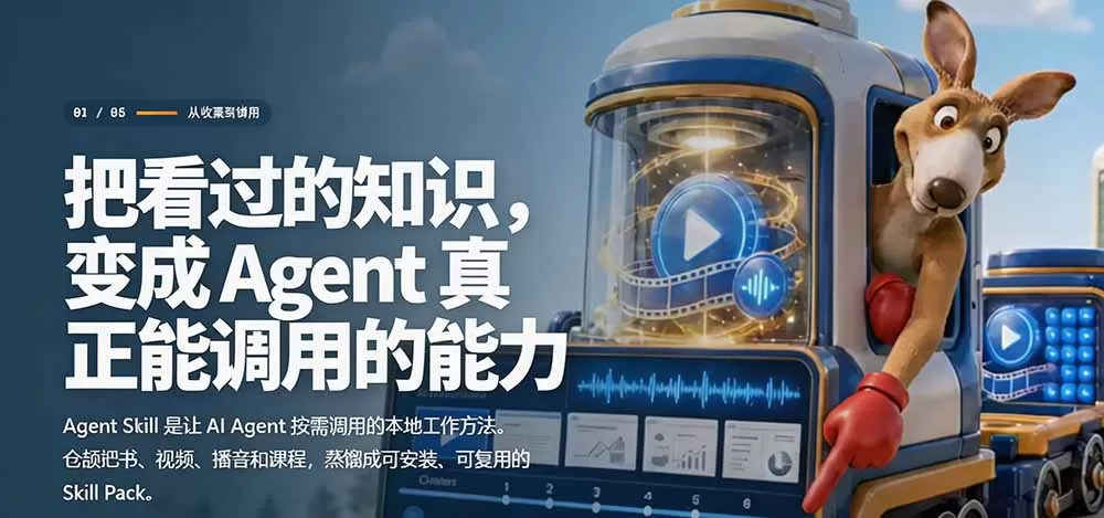全网走红！GitHub 上 6.7K Star 的开源项目，把任何书、长视频、播客蒸馏成 AI 工具