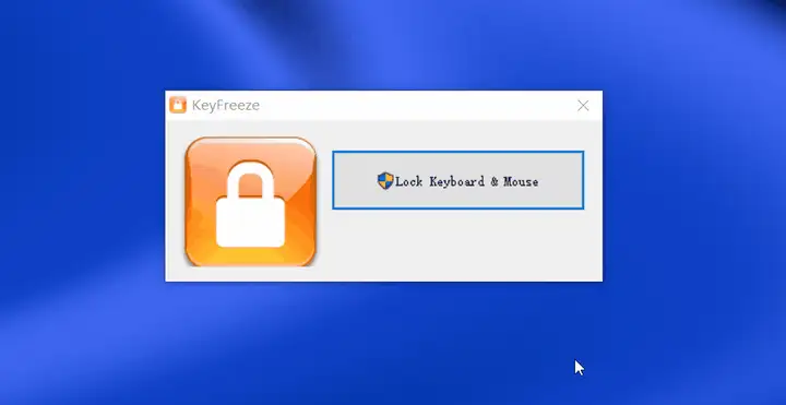 KeyFreeze 1.0.1.0 临时禁用电脑鼠标和键盘-小浪学习网