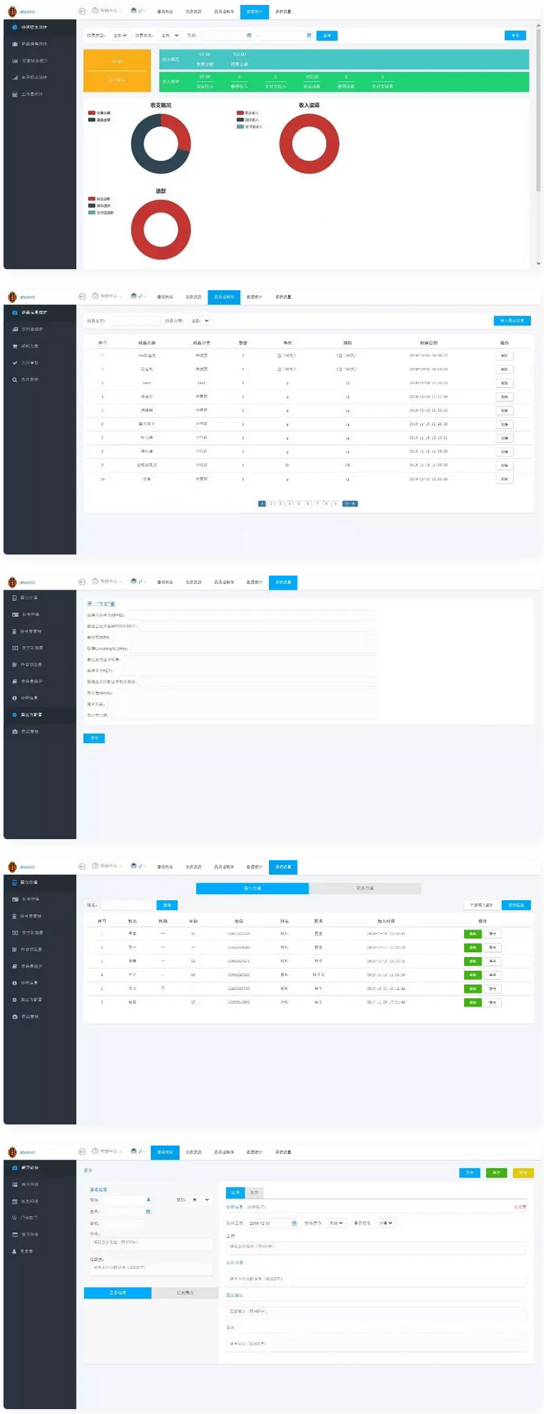 小型医疗门诊挂号系统 医院管理系统后台 thinkphp 内核源码