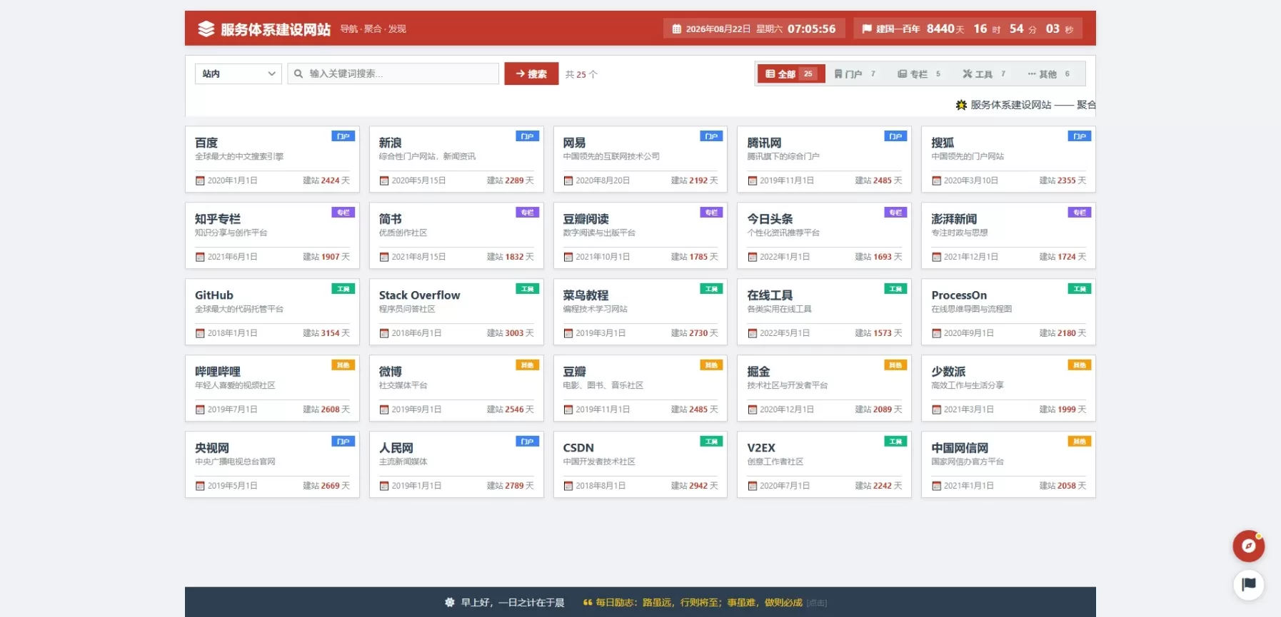导航网站 html 模板多风格 导航网站 html 模板多风格