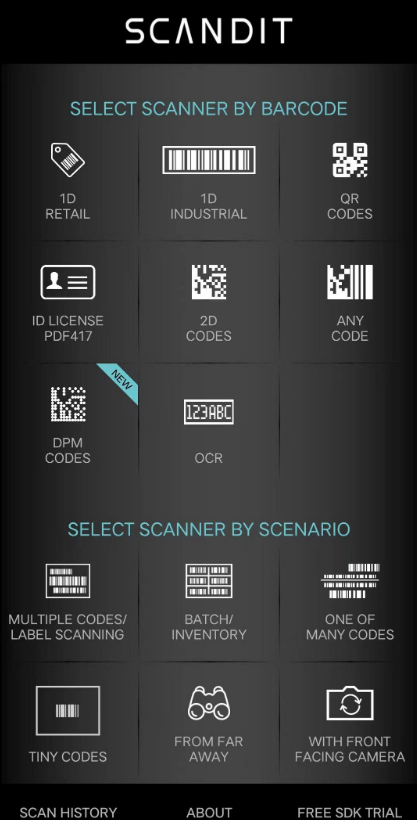 手机变扫码枪：最强条码解码器 Scandit Demo 5.5.0.1