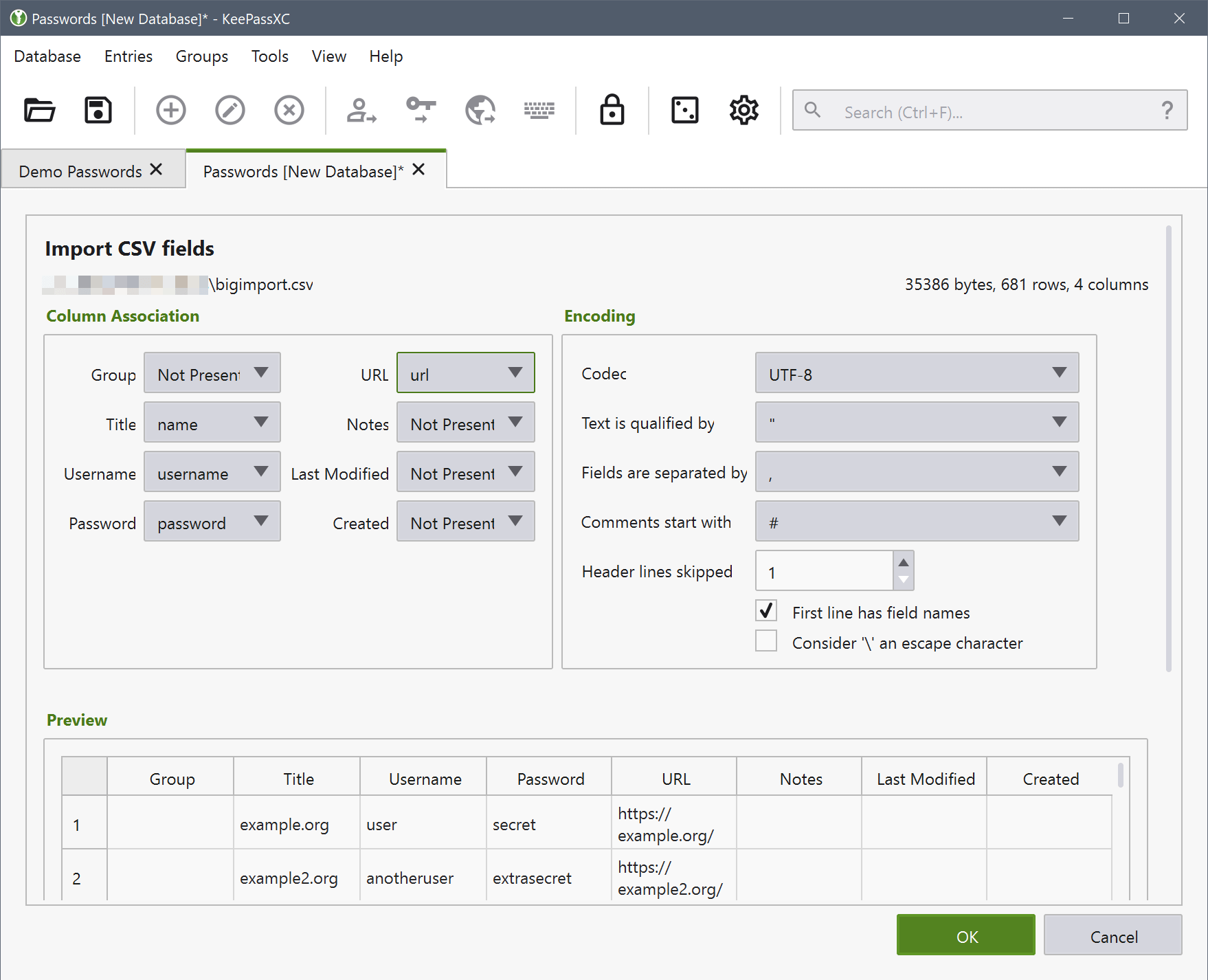 安全且开源的密码管理器 -KeePassXC 2.7.4