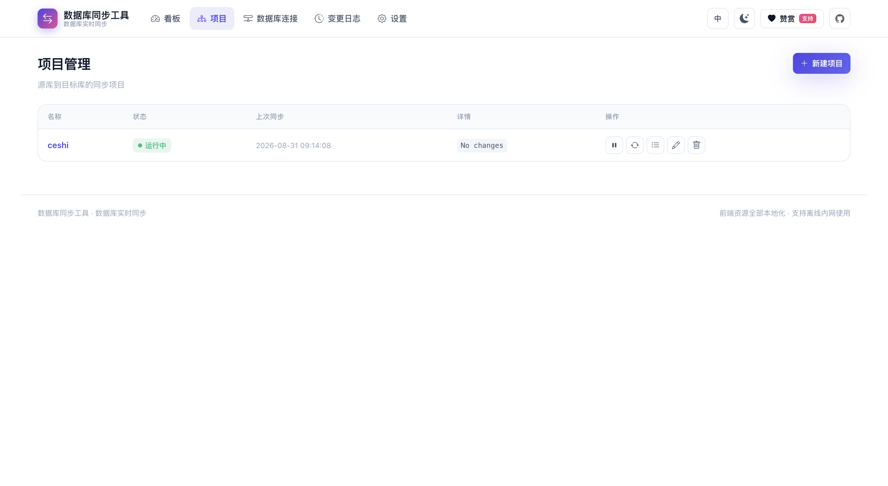 SyncTool · 数据库实时同步工具 SyncTool · 数据库实时同步工具