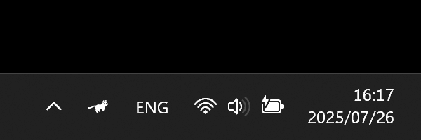 RunCat365 可以在 Windows 任务栏上可爱的猫咪奔跑动画